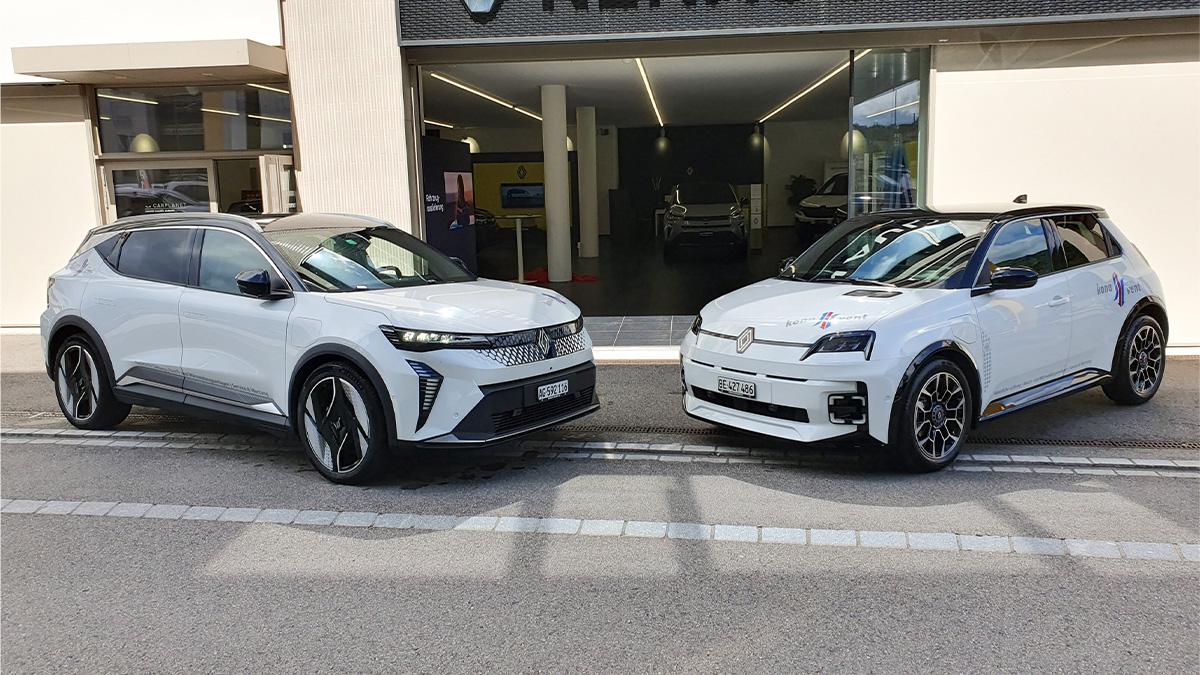 Die beiden neuen Renault für die Konavent AG