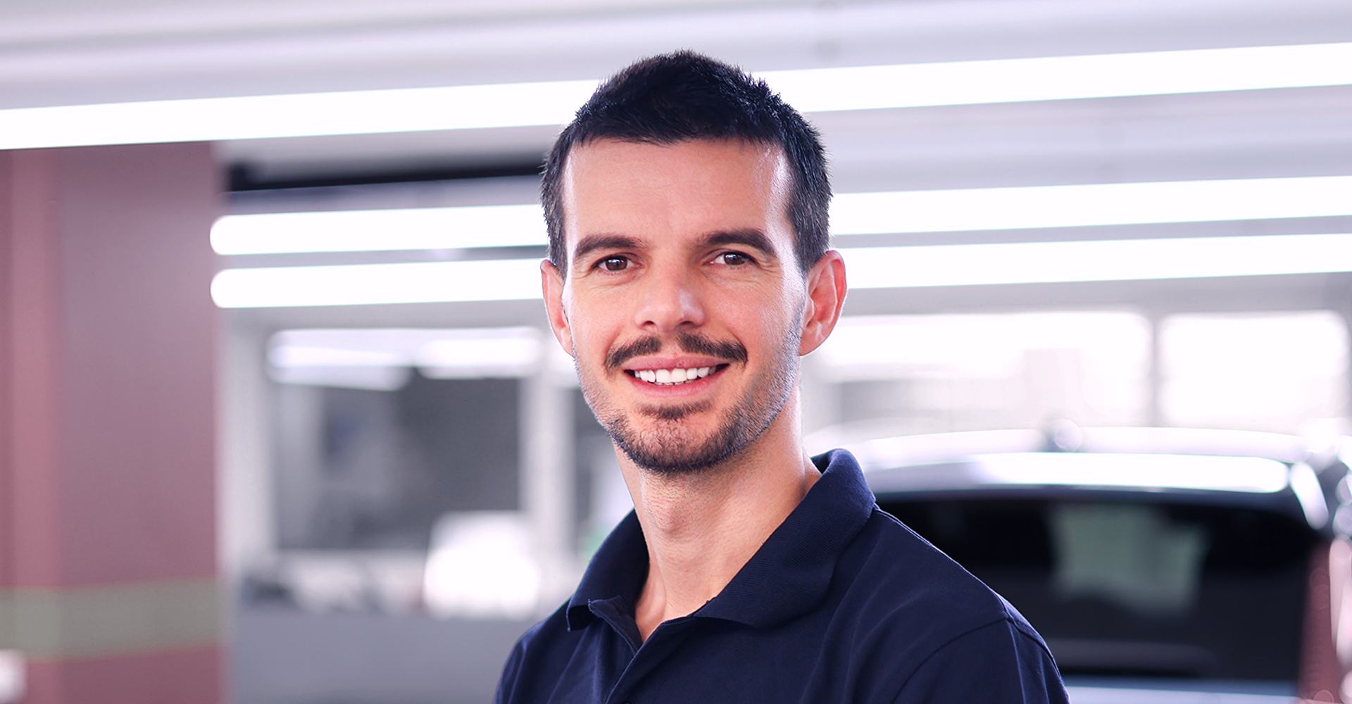 Naser Shabani - Teamleiter optische Aufbereitung